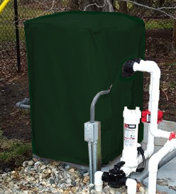 Pool Heater Covers - Green